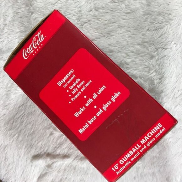 Vintage Coca-Cola Authentic Metal and Glass 10" Gumball Machine - Picture 9 of 14